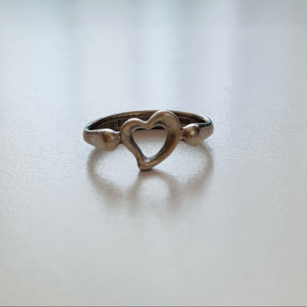 Tiffany and Co. Elsa Peretti Open Heart Ring